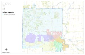 2024 Belvidere Park District boundary map